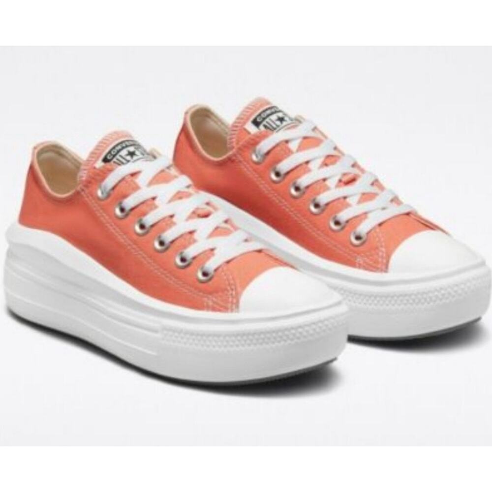 Converse Chuck Taylor All Star Peach Move Low Women's Sneakers Size 10